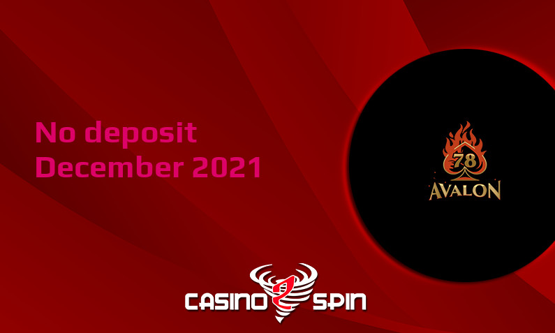 Latest Avalon78 no deposit bonus- 6th of December 2021