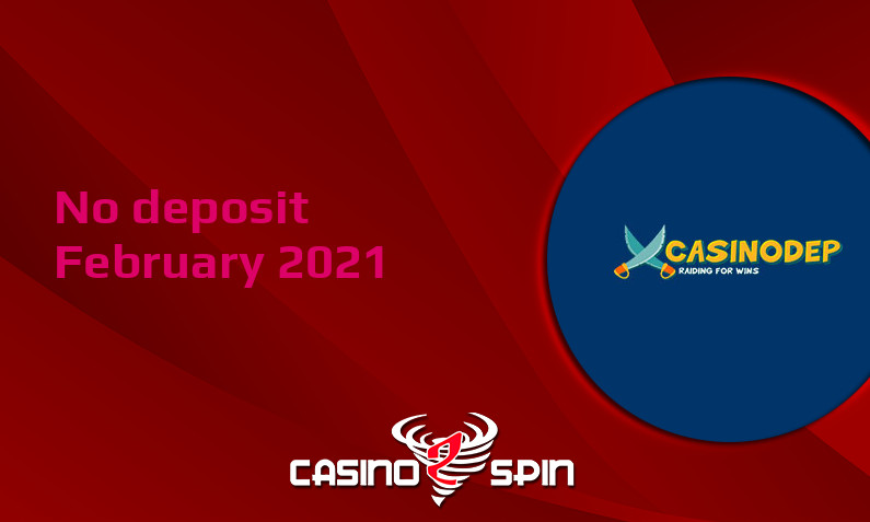 Latest Casinodep no deposit bonus February 2021
