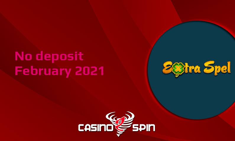 Latest Extraspel Casino no deposit bonus February 2021