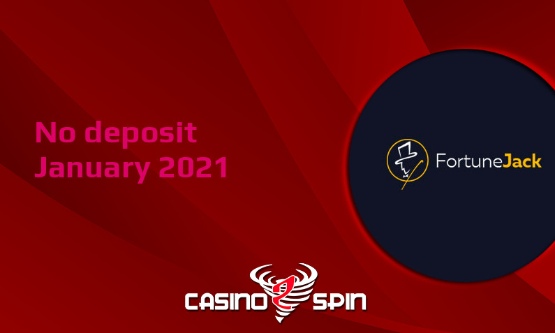 Latest FortuneJack no deposit bonus January 2021