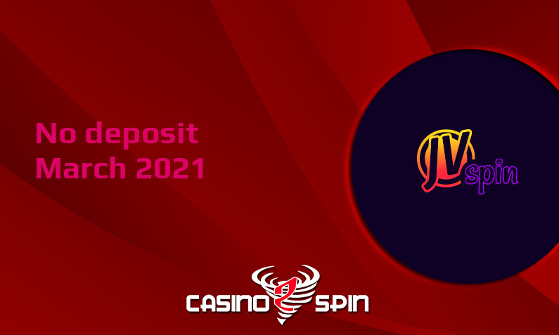 Latest JVspin no deposit bonus March 2021