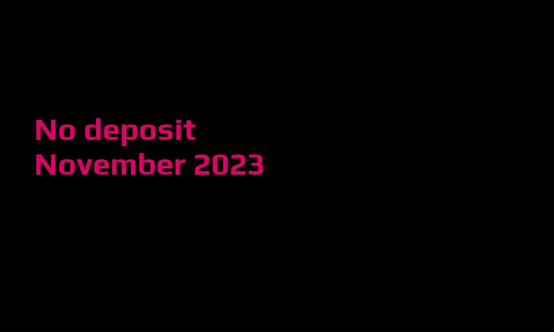 Latest no deposit bonus from Black Lion Casino- 2nd of November 2023