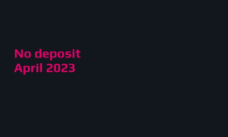 Latest no deposit bonus from GGBET Casino- 6th of April 2023