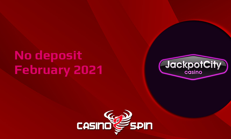 Latest no deposit bonus from Jackpot City Casino February 2021
