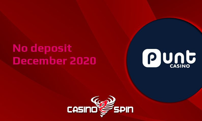 Latest no deposit bonus from Punt Casino- 13th of December 2020