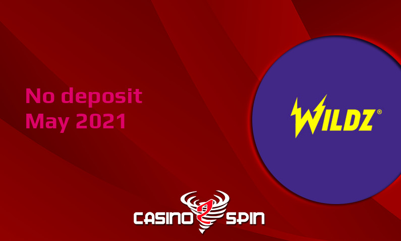 Latest no deposit bonus from Wildz 24th of May 2021