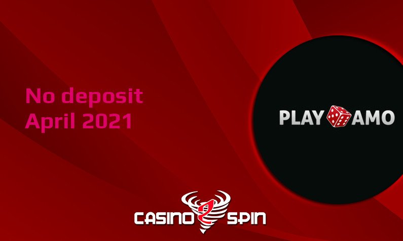 Latest Play Amo Casino no deposit bonus, today 25th of April 2021