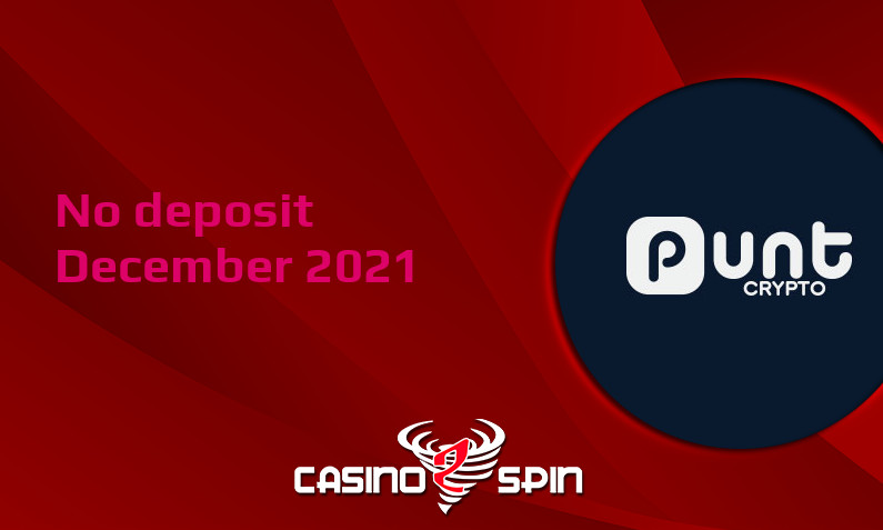 Latest Punt Crypto no deposit bonus December 2021