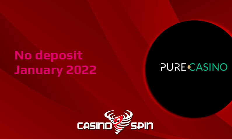 Latest PureCasino no deposit bonus- 27th of January 2022