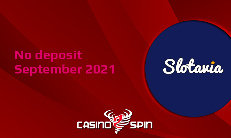 Latest Slotavia no deposit bonus 10th of September 2021