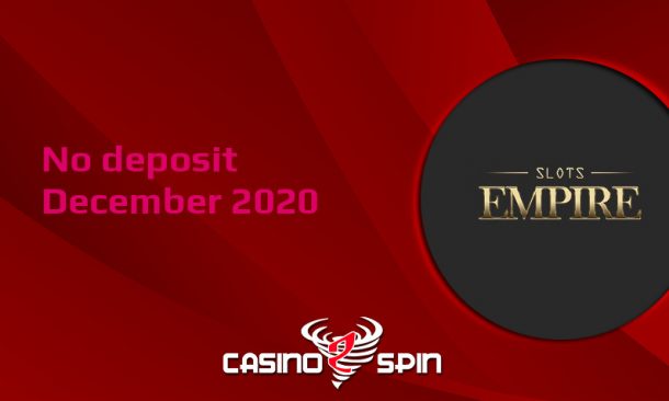 slots empire no deposit bonus codes