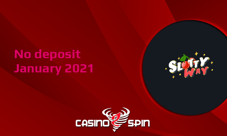 Latest Slottyway no deposit bonus January 2021