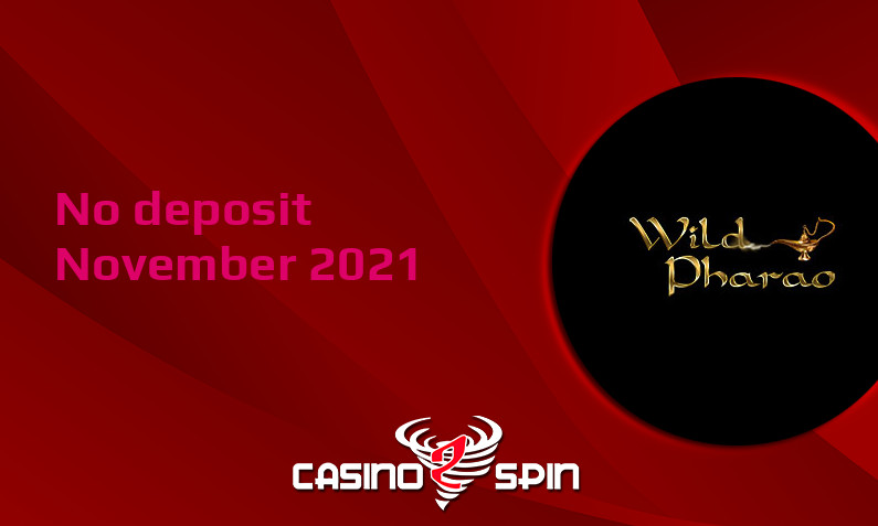 Latest Wildpharao no deposit bonus November 2021