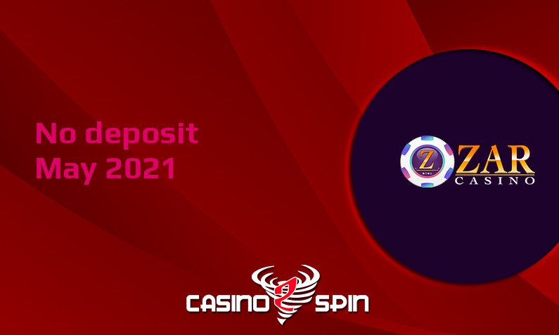 Latest Zar Casino no deposit bonus- 15th of May 2021
